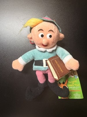 CVS RUDOLPH ISLAND OF MISFIT TOYS PLUSH BEANIE NEW WITH TAGS - HERBIE THE ELF
