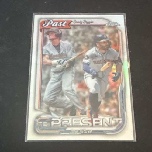 2026 Topps Chrome Past to Past and Present Craig Biggio and Jose Altuve Astros
