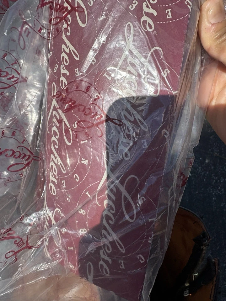 Bota de Vaquera Lucchese Cheyenne Rosa Chocolate Contraste Twist Puntera Cuadrada Talla 8.5 Foto 4 de 4