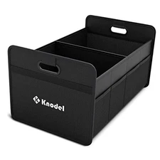  Car Trunk Organizer, Foldable Organizer for Car, Automotive Medium Black