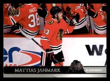 2020 Upper Deck Mattias Janmark #526  Chicago Blackhawks