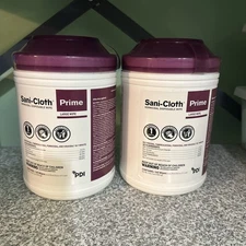 Lot of 2 - PDI Sani Cloth Germicidal Disinfecting Wipes Large X 160Wipes  