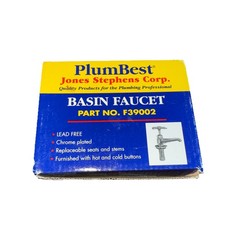 PlumBest, Jones Stephens Corp - Heavy Duty Basin Faucet F39002