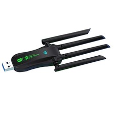 For Laptop WiFi 6 Bluetooth 5.4 USB Adapter Dual Band Wireless Network Card