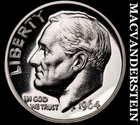 1964 Roosevelt Dime- Silver- Choice Gem Proof Luster No Reserve #J2886