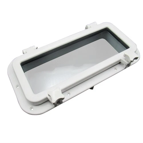White Rectangle Marine Window Port (400MM x 200MM)