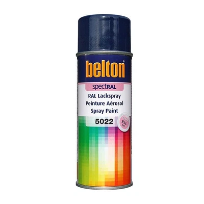 Bombe de peinture Belton Spectral RAL5022 bleu nuit 400ml