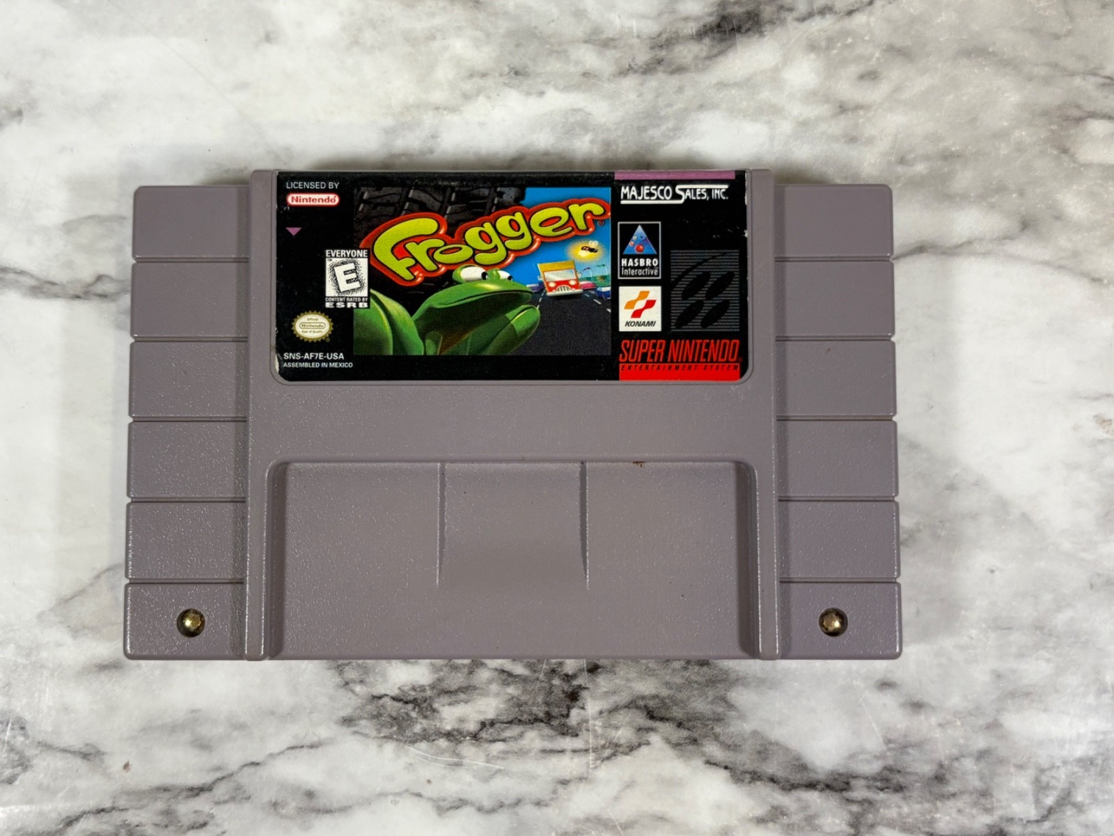 Frogger Super Nintendo Game 1998