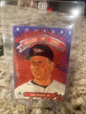 CAL RIPKEN JR ~ 1992 GALLERY of STARS Donruss GS-11 LEAF inc