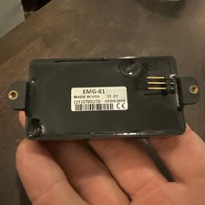 EMG 81 Black Ceramic Active Guitar Pickup Hum...