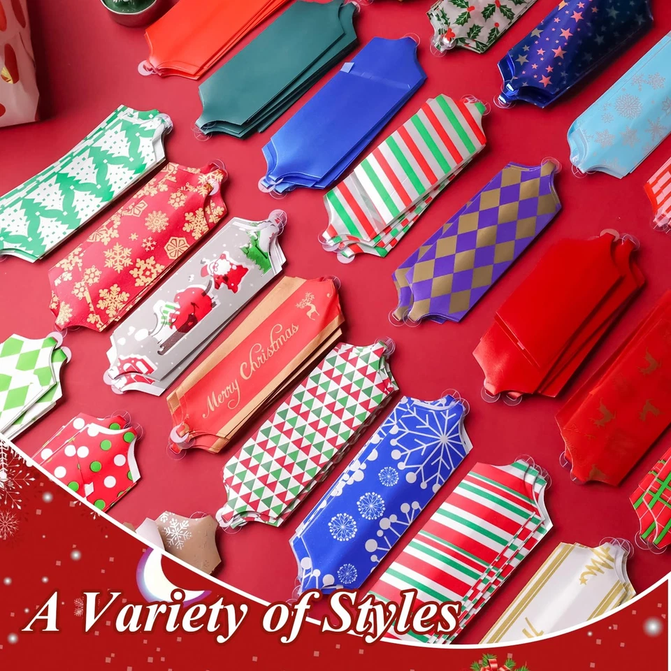 VGOODALL Christmas Pull Bows 5 Inch 30PCS Red Gift Wrap Decor - Image 4 of 4