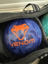15lb MOTIV Venom Shock Solid Reactive Bowling Balling Great Condition