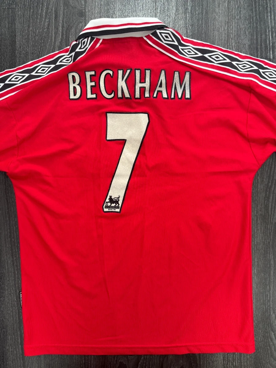 Manchester United Shirt Beckham for sale | eBay UK