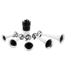 United Pacific 46153 Horn High Power Dixie Air Horn With 12v Air Compressor