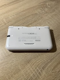 7965 Nintendo 3DS LL White Excellent TESTED