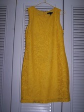 Yellow Lace Dress - Size M by SNAP