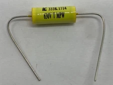 Illinois Capacitor metalized film capacitor axial lead .033uf/630v, 333K630v