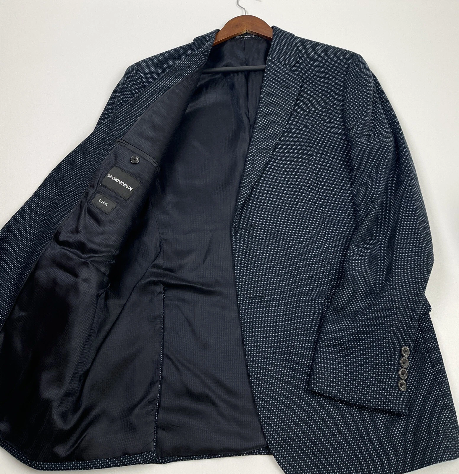 Giorgio Armani — #392  Armani Emporio Armani Rayon Blend Sport Jacket Size 40 R RETAIL $1495
