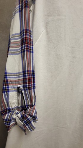 Free Assembly Tie Cuff Mixy Cream Dress M - Picture 7 of 8