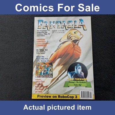 Fantazia Sci-Fi Magazin #14 - 1991 Dorctor Who / Jackie Chan (LOT#10911)