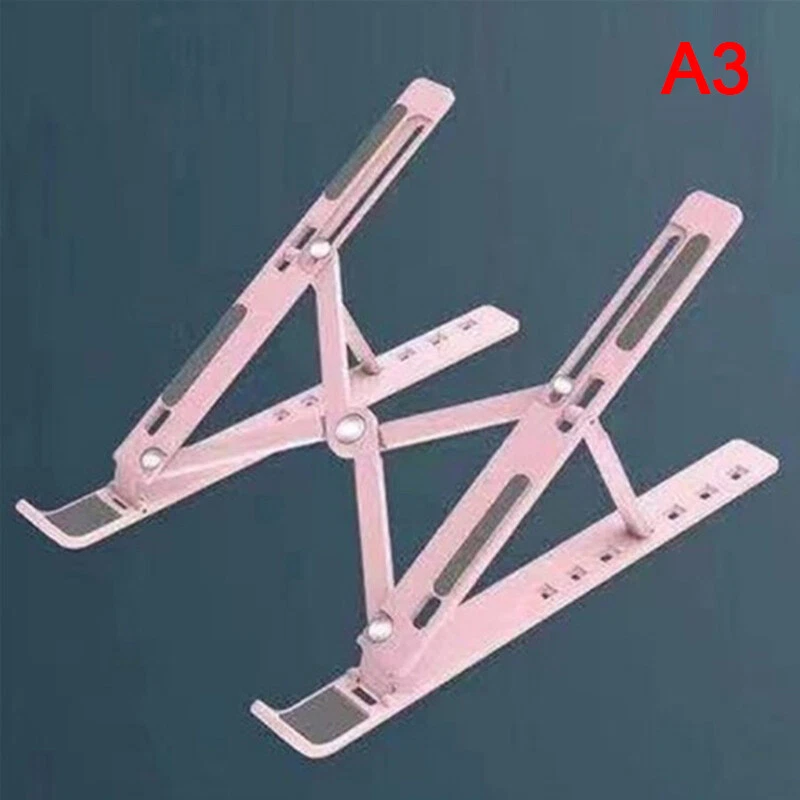 Foldable Aluminum Alloy Laptop Stand Holder for Notebook Tablet Sta SN - Lightweight Portable