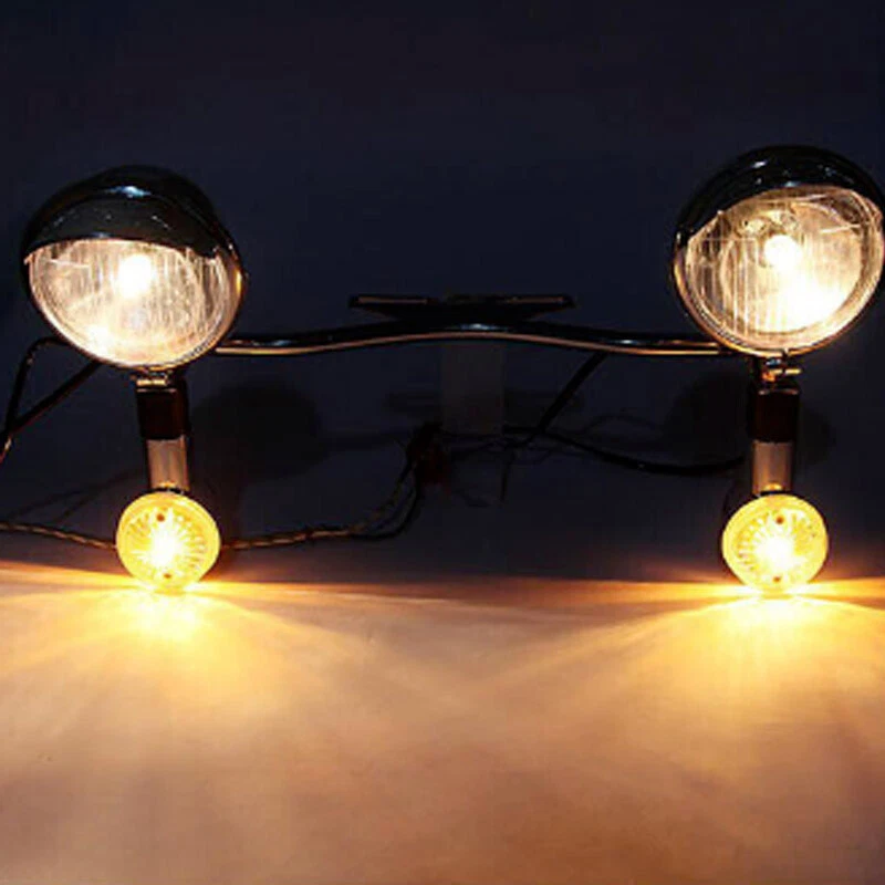 7-дюймовая светодиодная прожекторная фара и противотуманные фары для Honda Shadow 1100 VT1100 - Изображение 4 из 4