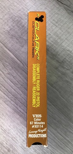 Clark Custom Guns Complete Ruger .22 Pistol Disassembly Reassembly VHS - Picture 10 of 12