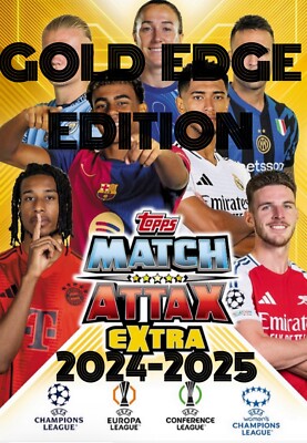 Gold Edge Edition Match Attax 2024/2025 Extra 24/25 Topps Karten # GOL 1 - GOL 10