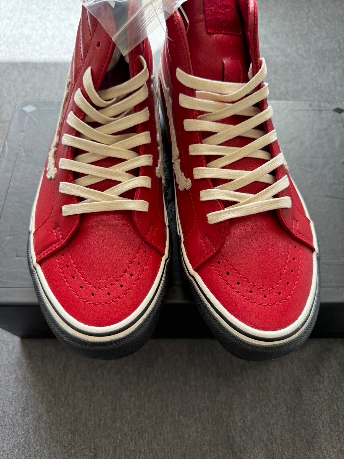 VANS Blends x Sk8-Hi Reissue Zip LX Unreleased Pack - Chili Pepper - Size 10US image 5