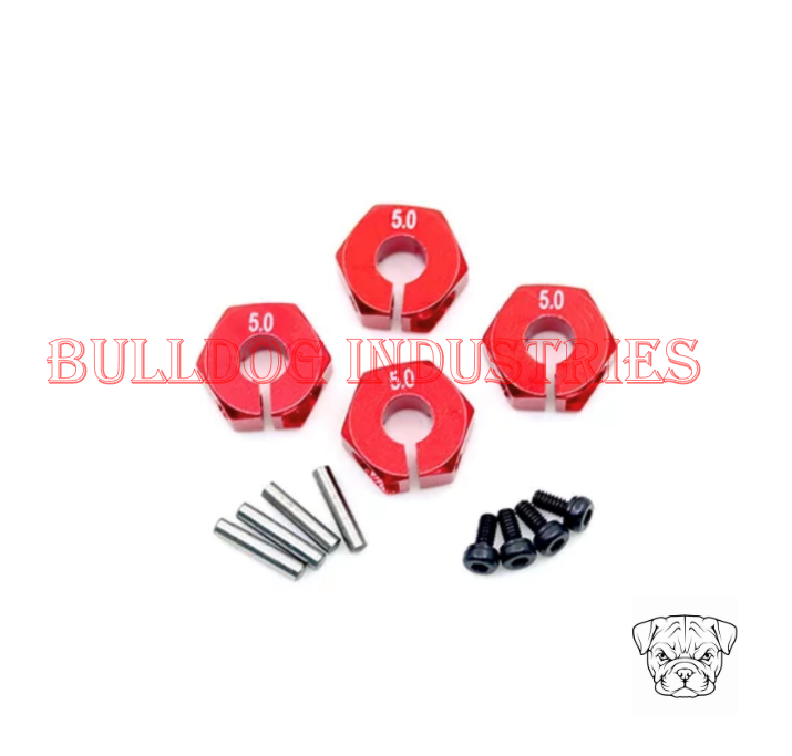 4 Pezzi Adattatore Mozzo Esagonale Ruota A Disco Freno In Metallo 12mm - Foto 9