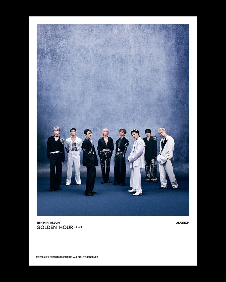 ATEEZ GOLDEN HOUR : PART.2 Album 3 Ver SET/3CD+3 Photo Book+15