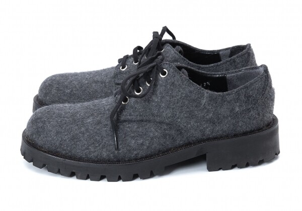 ○tricot COMME des GARÇON ミュール TK10106 tricot COMME des GARCONS Wing Tip Leather Mules White 22 (US