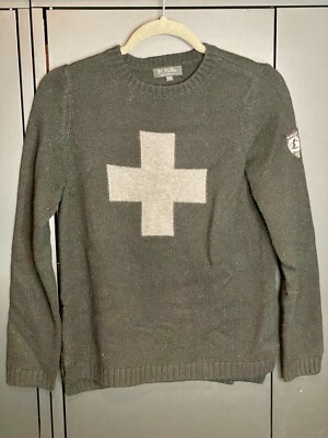 M Miller Cashmere Ski Sweater Black Size XS Excellent Condition