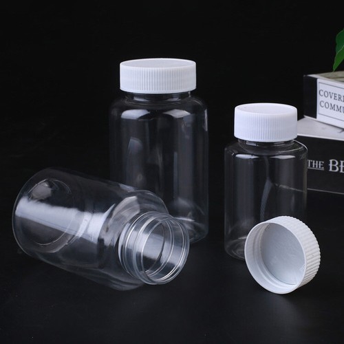 15-50ml Plastic Empty Liquid Bottles Reagent Sample Containers Medicine Storage - Picture 11 of 13