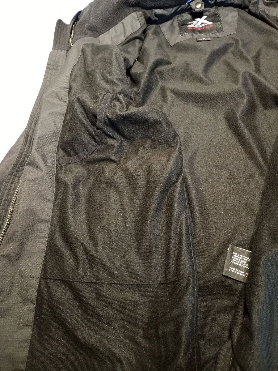 Zeroxposur 3 in 1 Jacket Black with Hood & Removable Blue Zeroxposur 3 in 1 Jacket Black with Hood & Removable Blue