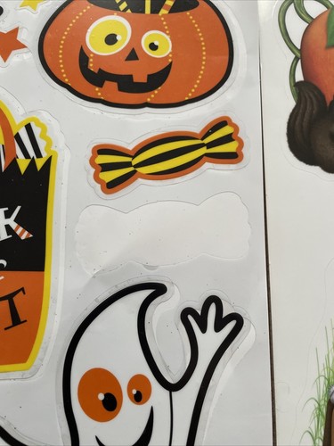 Decorating Window Clings Sticker For Halloween Party Window Decoration 6 Pc - Foto 7 di 8