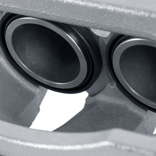 Pinzas de freno de disco delanteras con soportes para Dodge Ram 1500 Dakota Chrysler Aspen - Imagen 10 de 12