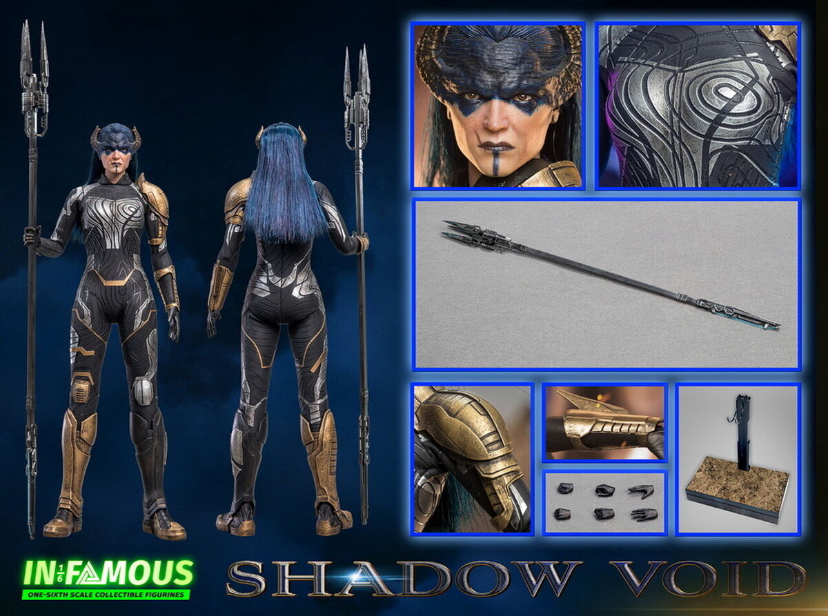 In-Famous 1/6 Shadow Void Sixth Scale Action Figure IF-002 In-Famous 1/6 Shadow Void Sixth Scale Action Figure IF-002