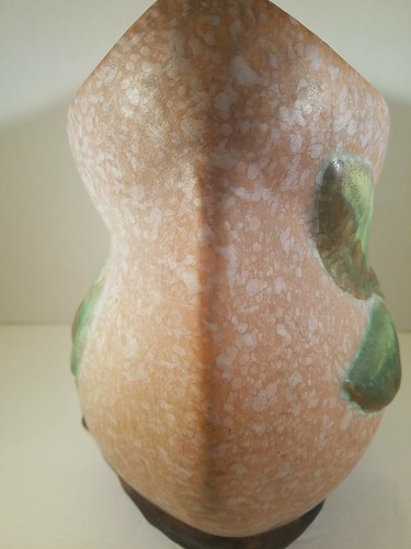 "Malverne" Weller Pottery vase, 1920's, incised mark, Arts and Craft period - Picture 6 of 9