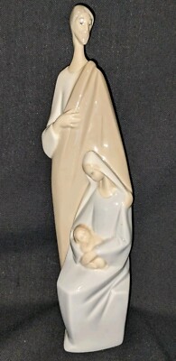 リヤドロ LLADRO 聖家族　#4585 LLADRO 4585 THE HOLY FAMILY PORCELAIN FIGURINE NATIVITY