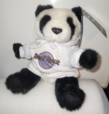 Hard Rock Hotel Casino Tulsa Logo Plush Panda Bear 8