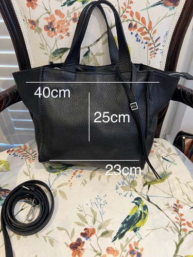 Gianni Chiarini Genuine Leather Black Bag