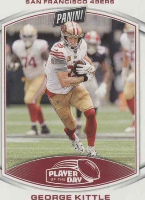 2023 Panini Player of the Day George Kittle #17