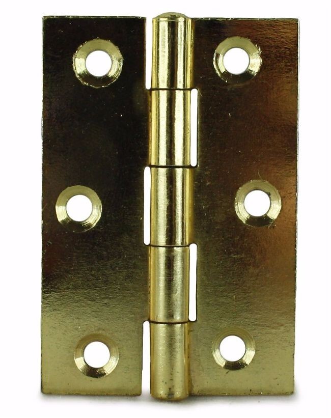 Butt Hinges 75mm 1838 Pattern Complete with Screws H002 Pack of 2 EB