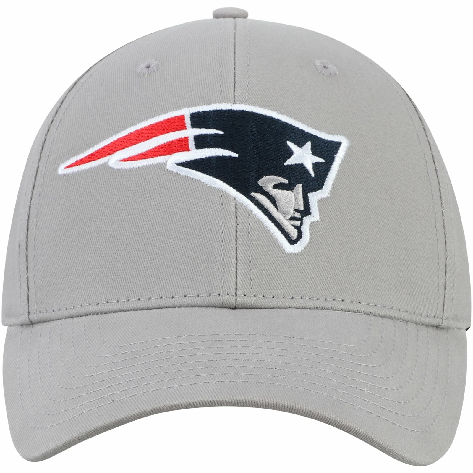 New England Patriots Youth Gray Embroidered Baseball Cap