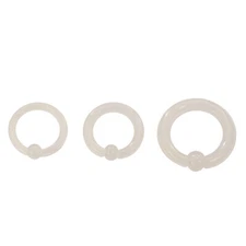 Captive Glowing in the Dark Acrylic Ball Ring Ear