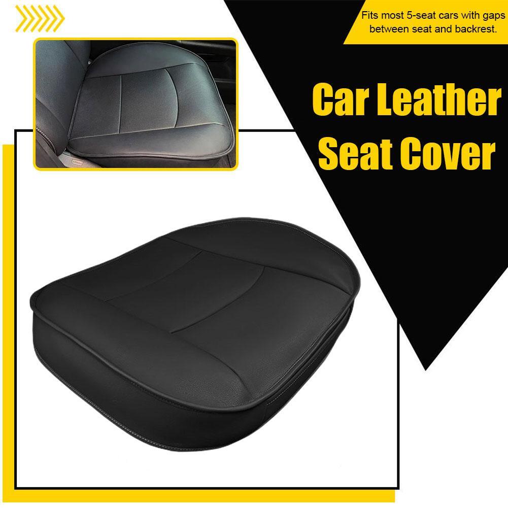Wedge Car Seat Cushion Wedge Cushion PU Leather Driver Car Pad Memory