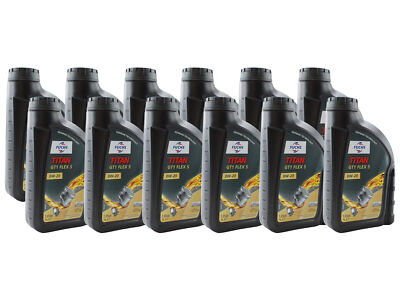Fuchs 12 Liter TITAN GT1 FLEX 5 SAE 0W-20 Engine Oil 12 x 1L for BMW Mercedes