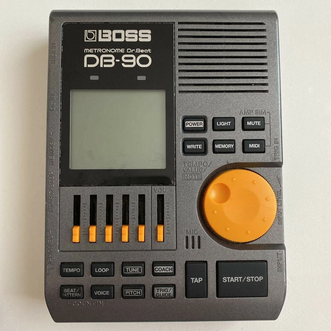 Boss DB-90 Talking Dr. Beat Metronome Drum LCD Test Completed Express