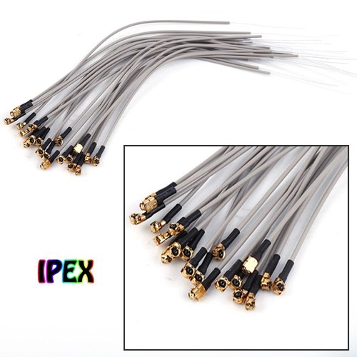 20 Pezzi Antenne Ricevitore 2.4G Con Connettore IPEX - Compatibili Con Futaba, FrSky E Spektrum, Lunghezza 15cm - 5